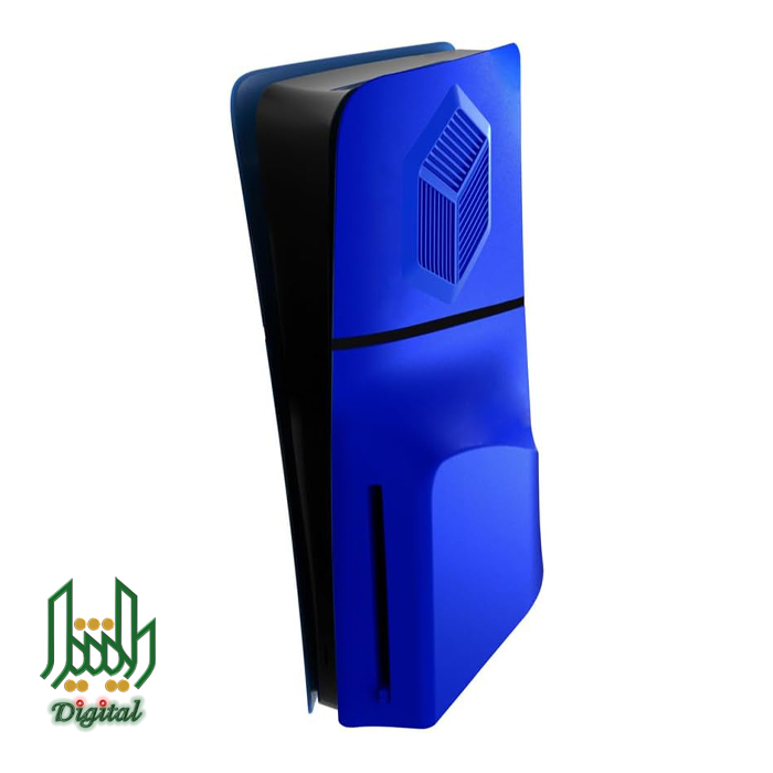 console case cover replacement plate shell for ps5 slim disc blue 01 console case cover replacement plate shell for ps5 slim disc blue 01