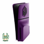 console case cover replacement plate shell for ps5 slim disc purple 01