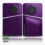 console case cover replacement plate shell for ps5 slim disc purple 04
