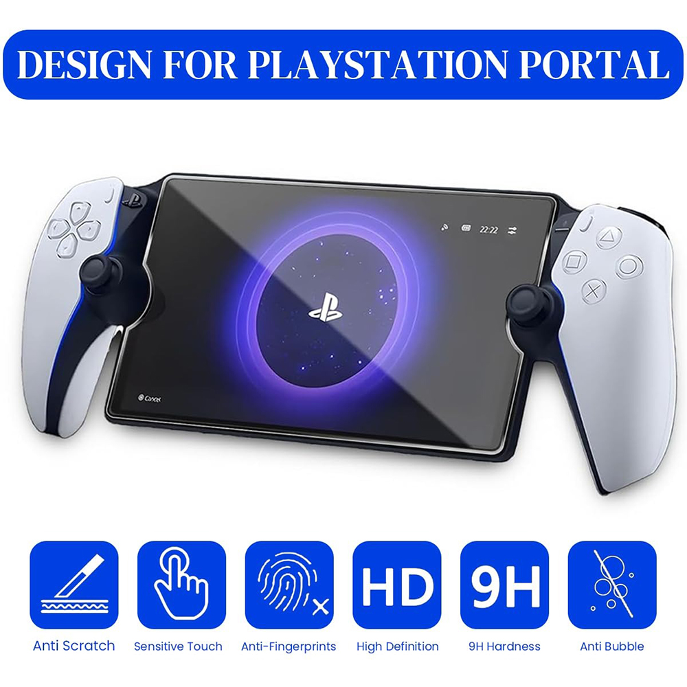 playstation portal tempered glass screen protector text 02