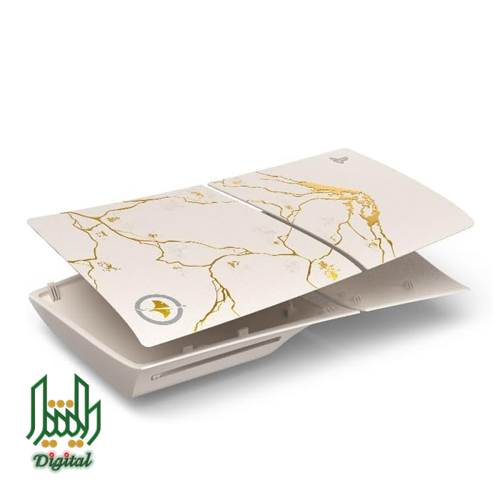 console covers and face plate ghost of yōtei edition for ps5 slim 03