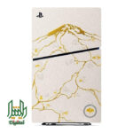 console covers and face plate ghost of yōtei edition for ps5 slim 04