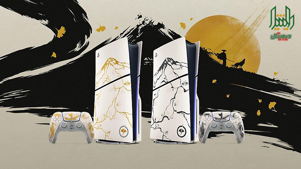 dualsense wireless controller ghost of yotei limited edition text 03