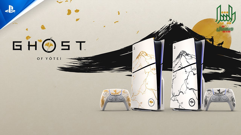 dualsense wireless controller ghost of yotei limited edition text 04