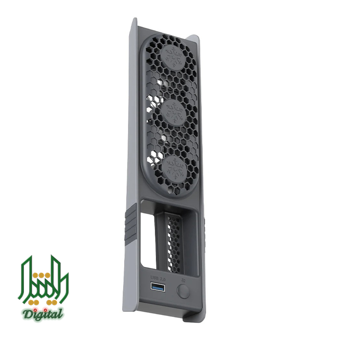 jys temperature control cooling fan face for ps5 slim & pro gray 03