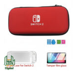 nintendo switch 2 carrying case red compelete 02
