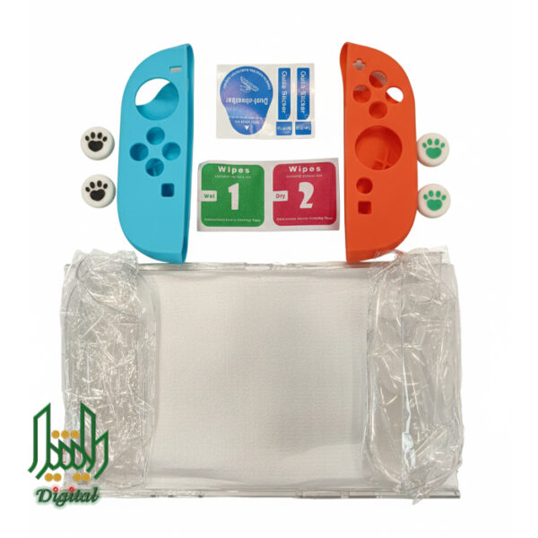 nintendo switch 2 carrying case white with glass and protector 02