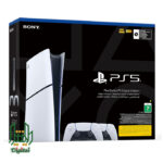 کنسول بازی سونی PlayStation 5 Slim مدل دیجیتال ریجن اروپا 2016 یک ترابایت دو دسته