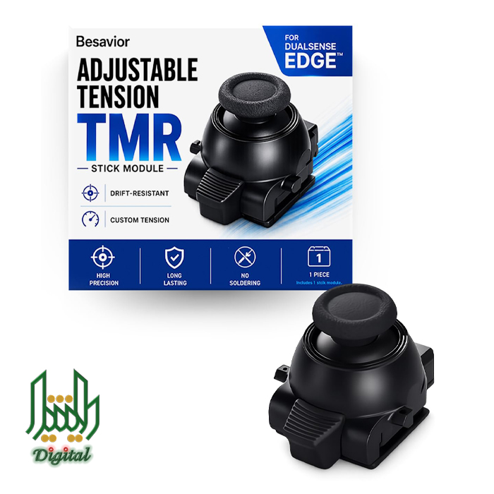 Besavior-PS5-DualSense-Edge-Stick-Module-Adjustable-Tension-TMR-Anti-Drift-01 ماژول آنالوگ Adjustable Damping TMR مخصوص کنترلر DualSense Edge - Image 1