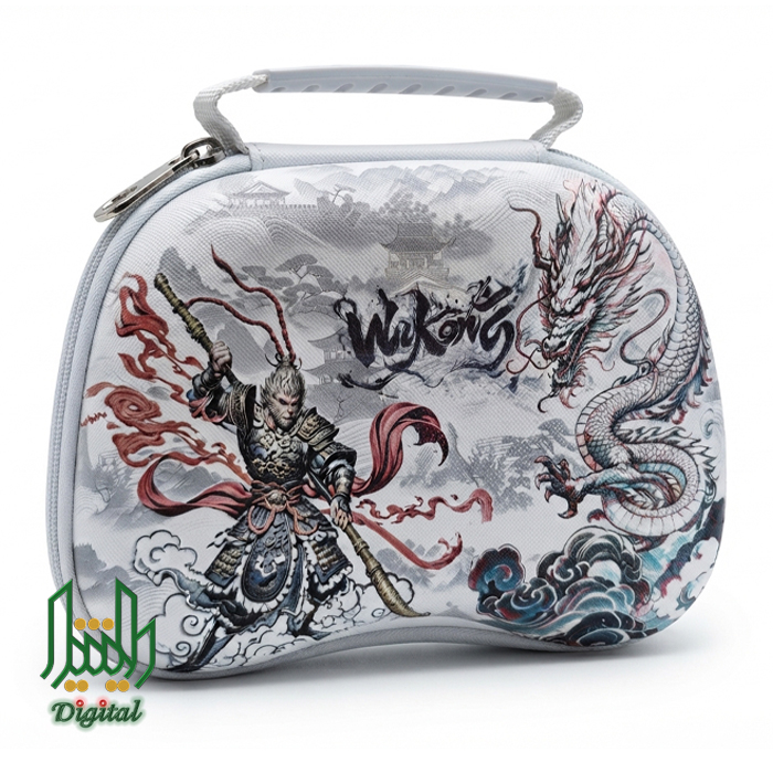 Game-Controller-Protective-Case-Gaming-Controller-Travel-Carrying-Case-For-Dualsense-09 کیف مخصوص انواع دسته بازی طرح ووکونگ رنگ سفید - تصویر 1